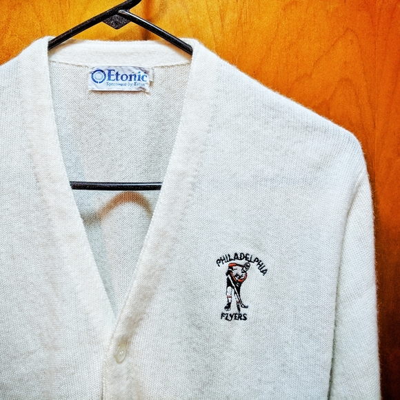 Etonic Other - AWESOME Philadelphia Flyers - Vintage Cardigan! M